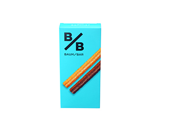 Baum Bars 淡味甜点Plain&巧克力 6支装(淡味甜点Plain3支、巧克力3支)
